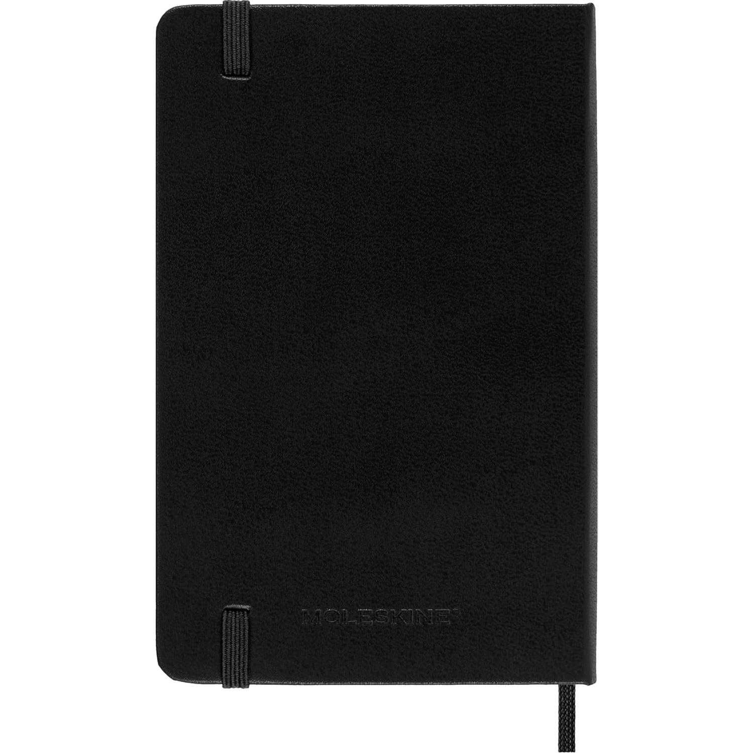 Cuaderno Moleskine Clásico Tapa Dura Pocket Negro 192 Páginas