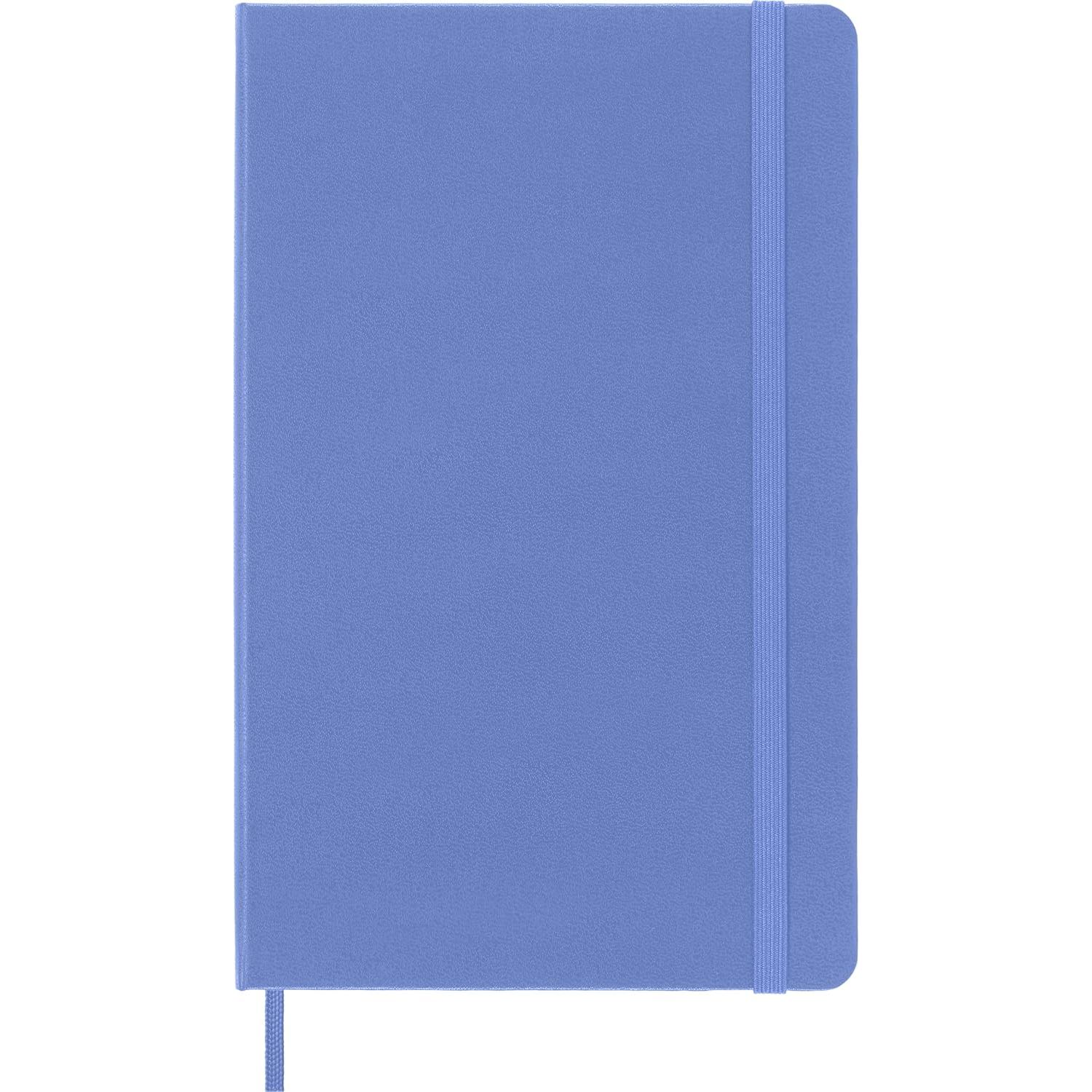 Cuaderno Clásico Moleskine Grande Rayado Azul 12.7x21cm