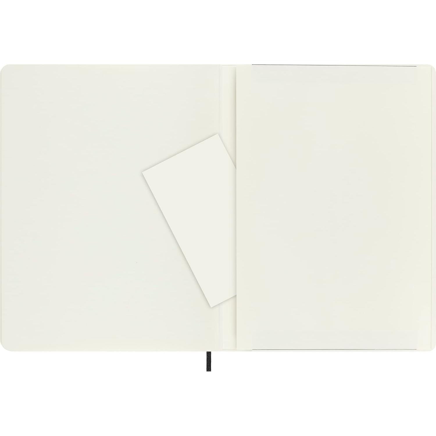 Cuaderno Moleskine XL Tapa Blanda Cuadrícula Negro 192 Páginas