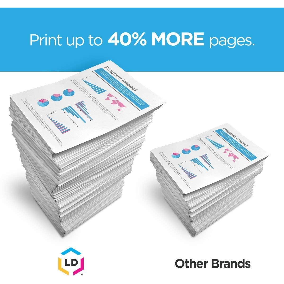 Cartuchos de tinta remanufacturados LD 962XL para HP OfficeJet Pro