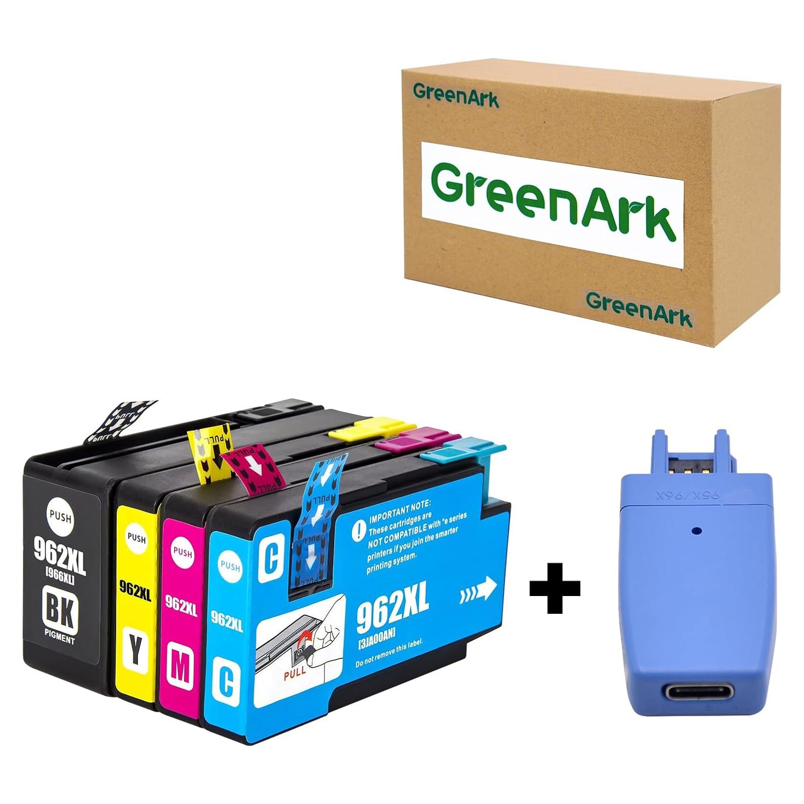 Cartuchos de Tinta GREENARK 962XL para HP OfficeJet Pro
