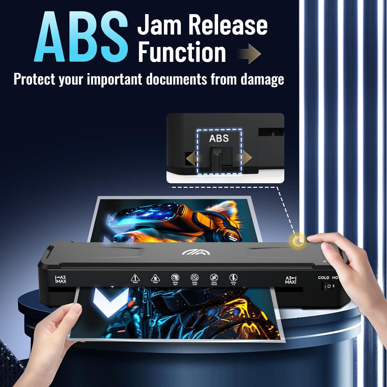 Máquina de Laminado Raycial A3 28x43 cm + 50 Hojas