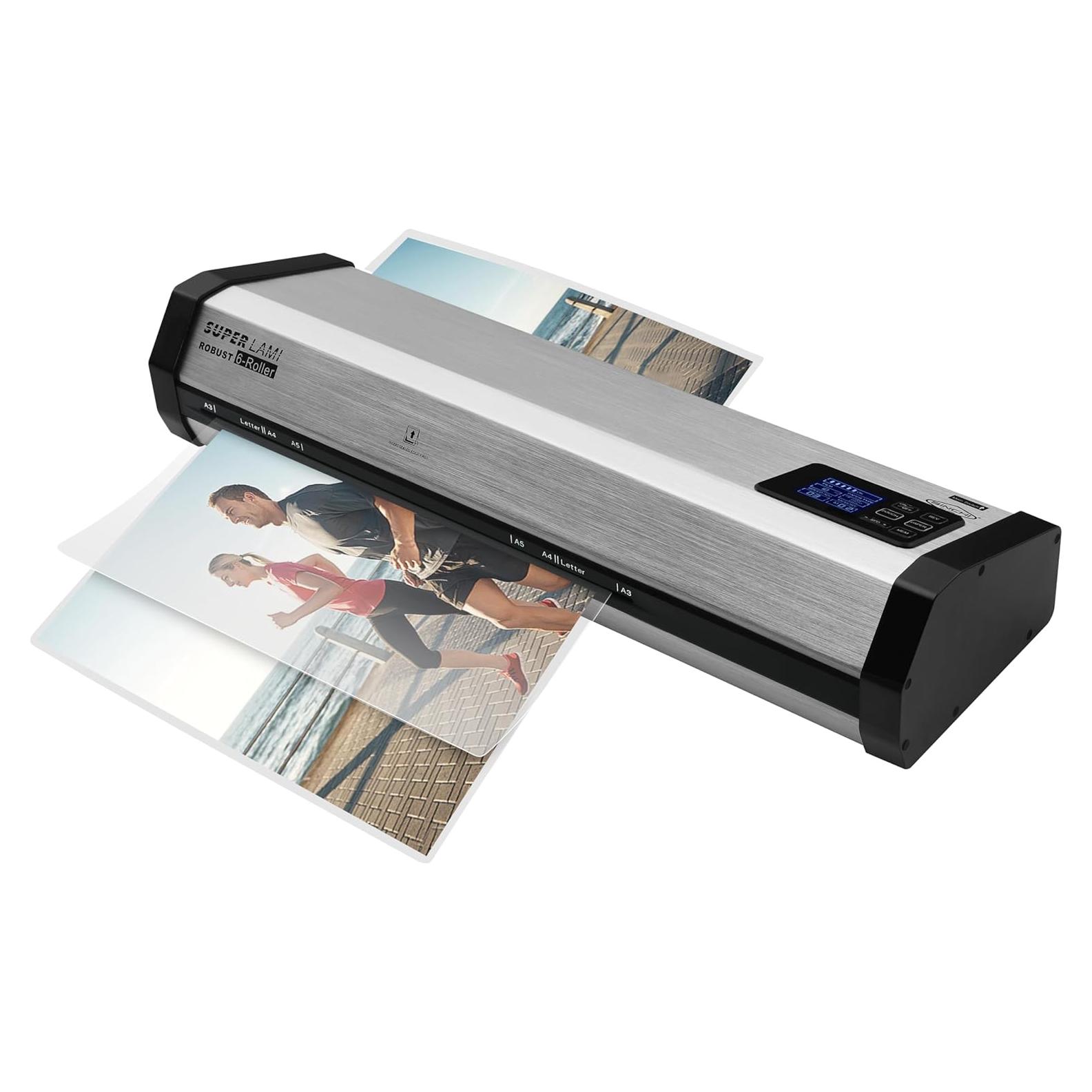 Máquina Laminadora SINCHI Robust 6 Rodillos 13" LCD 7.34kg