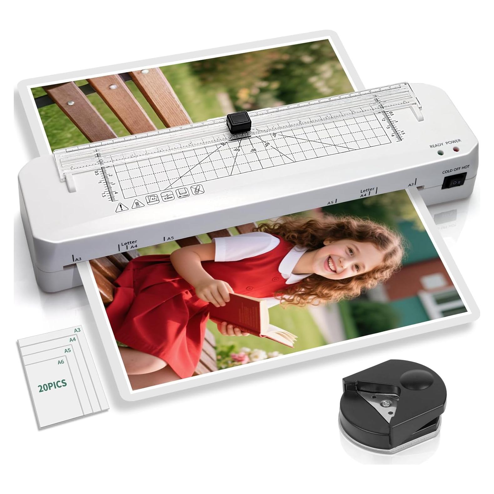 Máquina Laminadora A3 BAYGE LAM00004 Calentamiento Rápido 70s