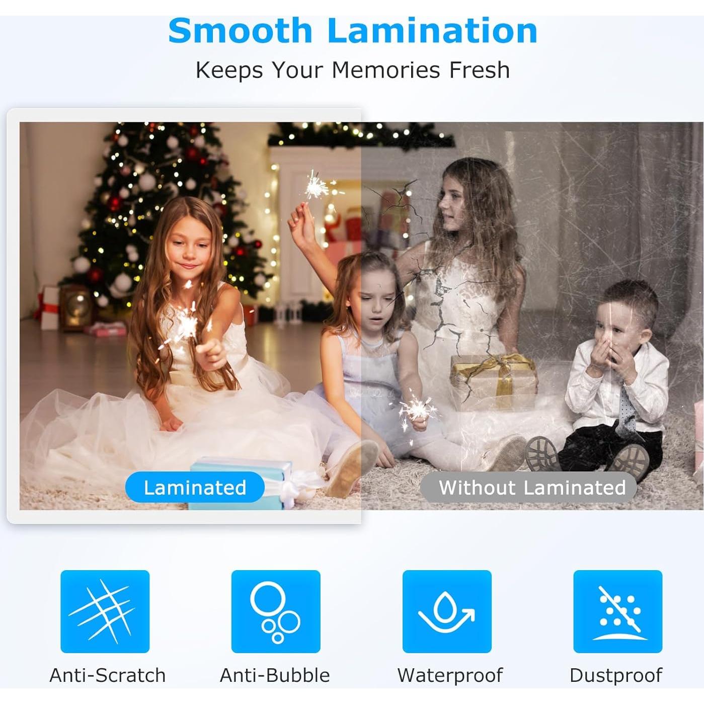 Laminadora Térmica A4 BONSEN 9.33" 4 en 1 con 100 Hojas