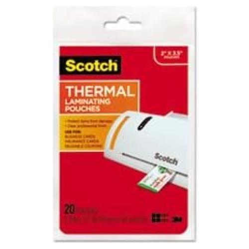 Bolsas de Laminado Térmico Scotch 9.5x6 cm 20 Unidades