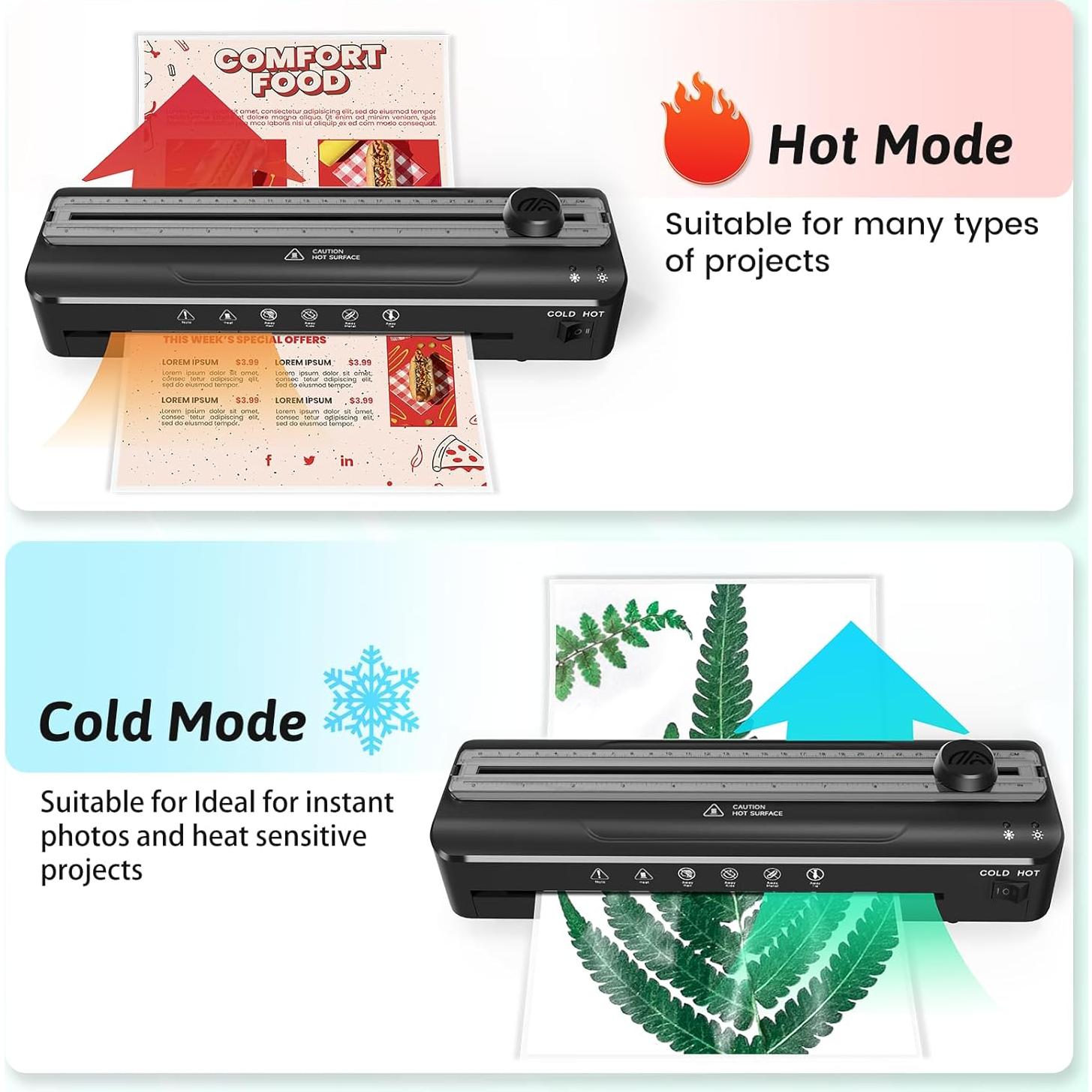 Máquina Laminadora A4 MAXDONE 9 Pulgadas 0.74 kg Doble Modo