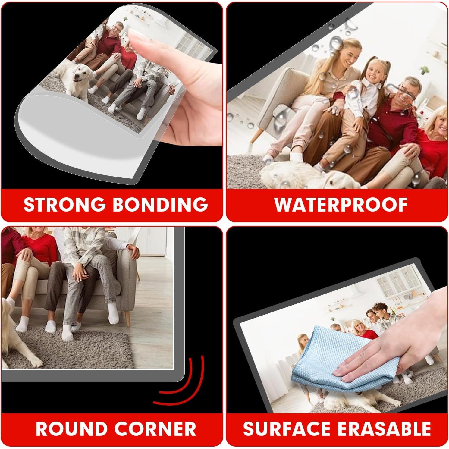 Hojas de Laminado RAZCC 300 Unidades 22.9 x 29.2 cm 3mil