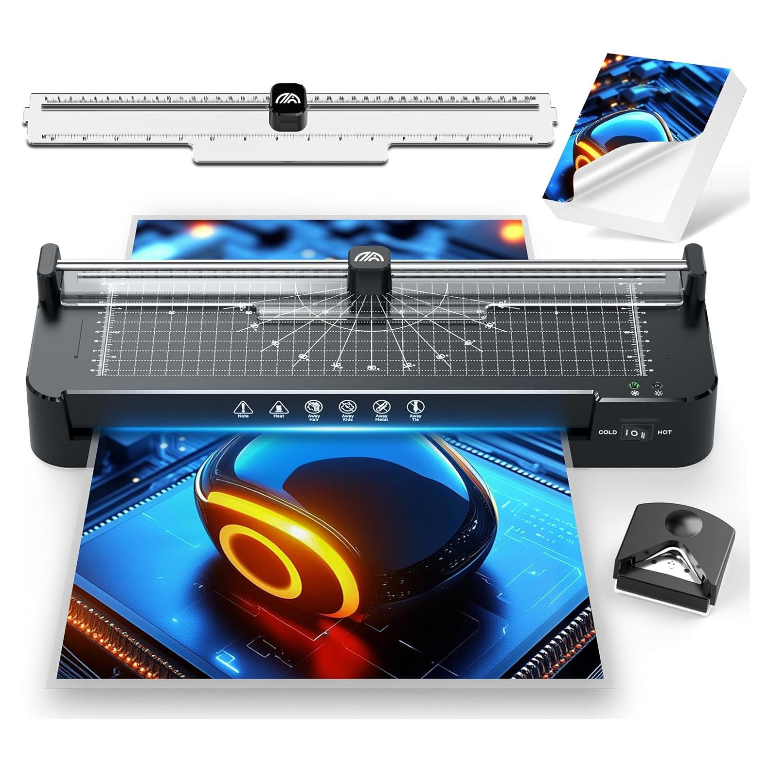 Laminadora 33cm Kejector TWJM-1 con Cortadora y 50 Hojas