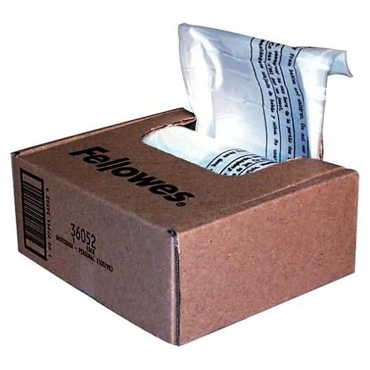 Bolsas de Desechos para Trituradoras Fellowes 10 Galones 100/caja