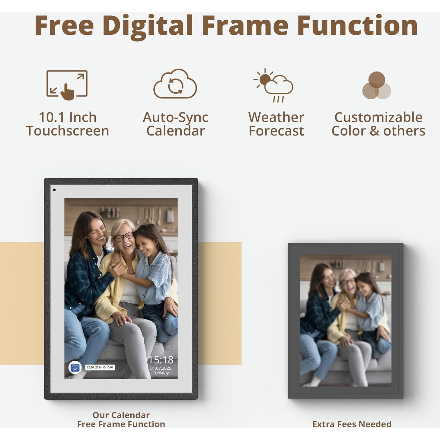 Calendario Digital Dragon Touch 10.1" Pantalla Táctil Interactiva