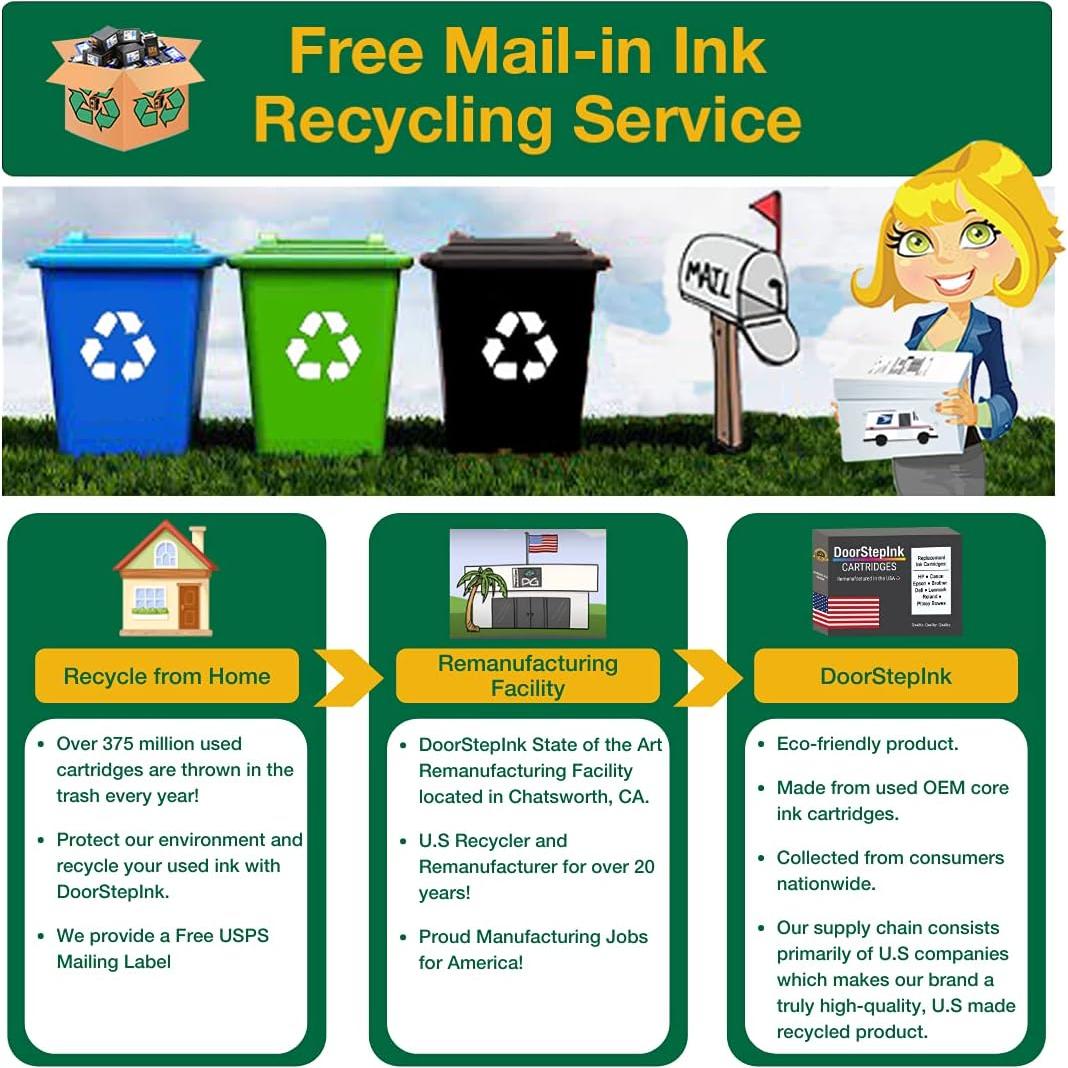 Cartucho de tinta remanufacturado HP 962XL Cian - Alto rendimiento 2000 páginas