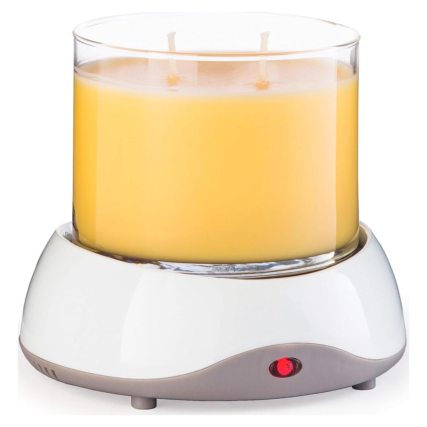 Calentador de Velas Auto Apagado Candle Warmers 04 Blanco