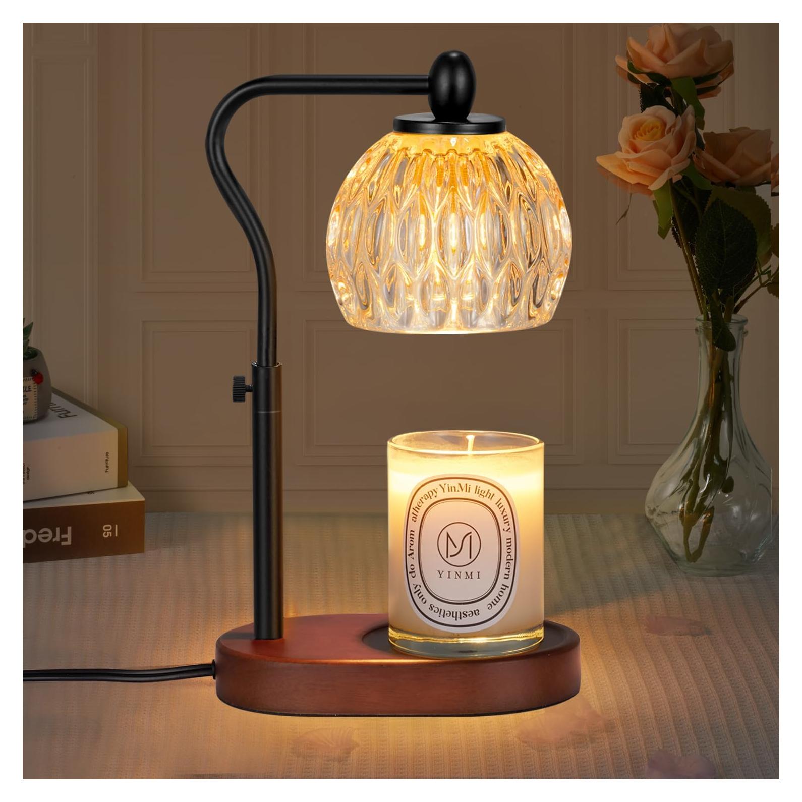 Lámpara Calentadora de Velas NVRGIUP con Temporizador 50W Negro