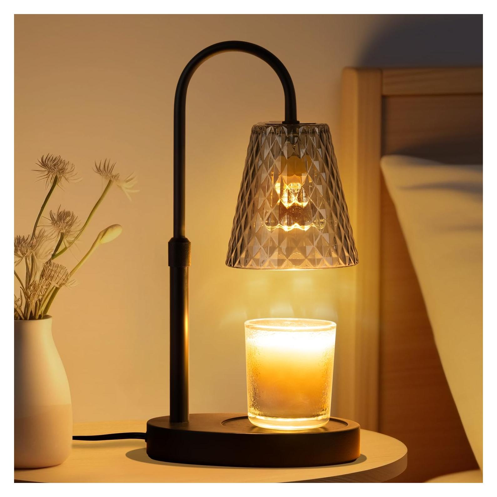 Lámpara Calentadora de Velas SAEIHGAE con Temporizador y Luz Ajustable