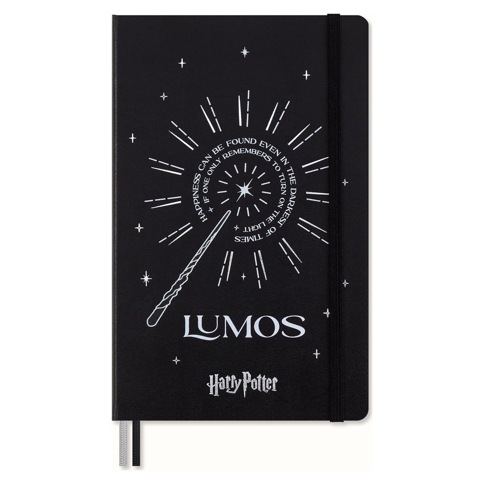 Cuaderno Moleskine Edición Limitada Harry Potter Lumos Grande