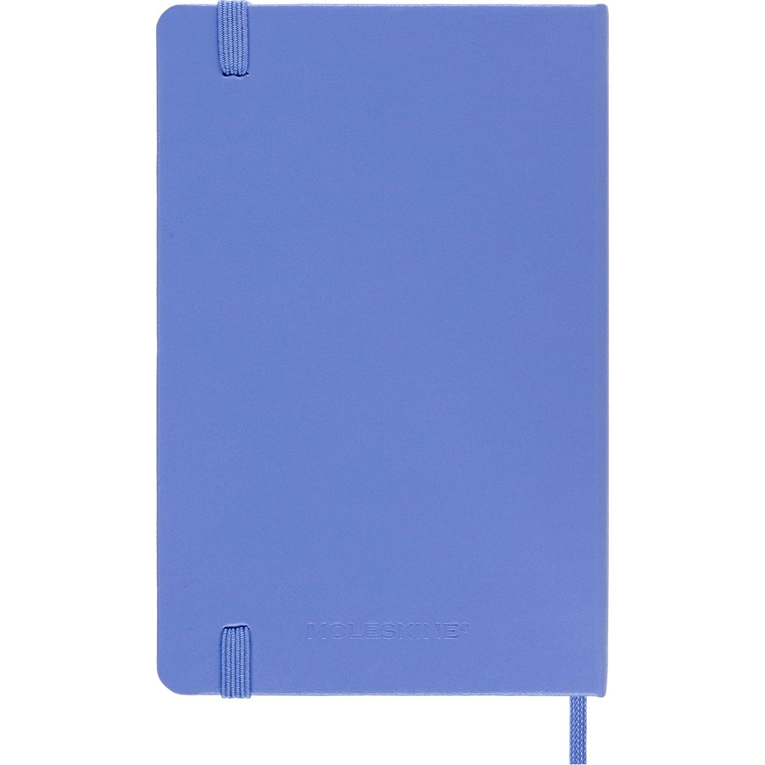 Cuaderno Clásico Moleskine Pocket Azul Hortensia Tapa Dura 192 Páginas