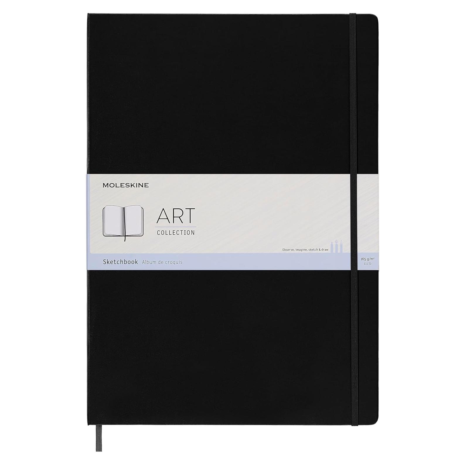 Cuaderno Moleskine Art A3 Tapa Dura Negro 96 Páginas