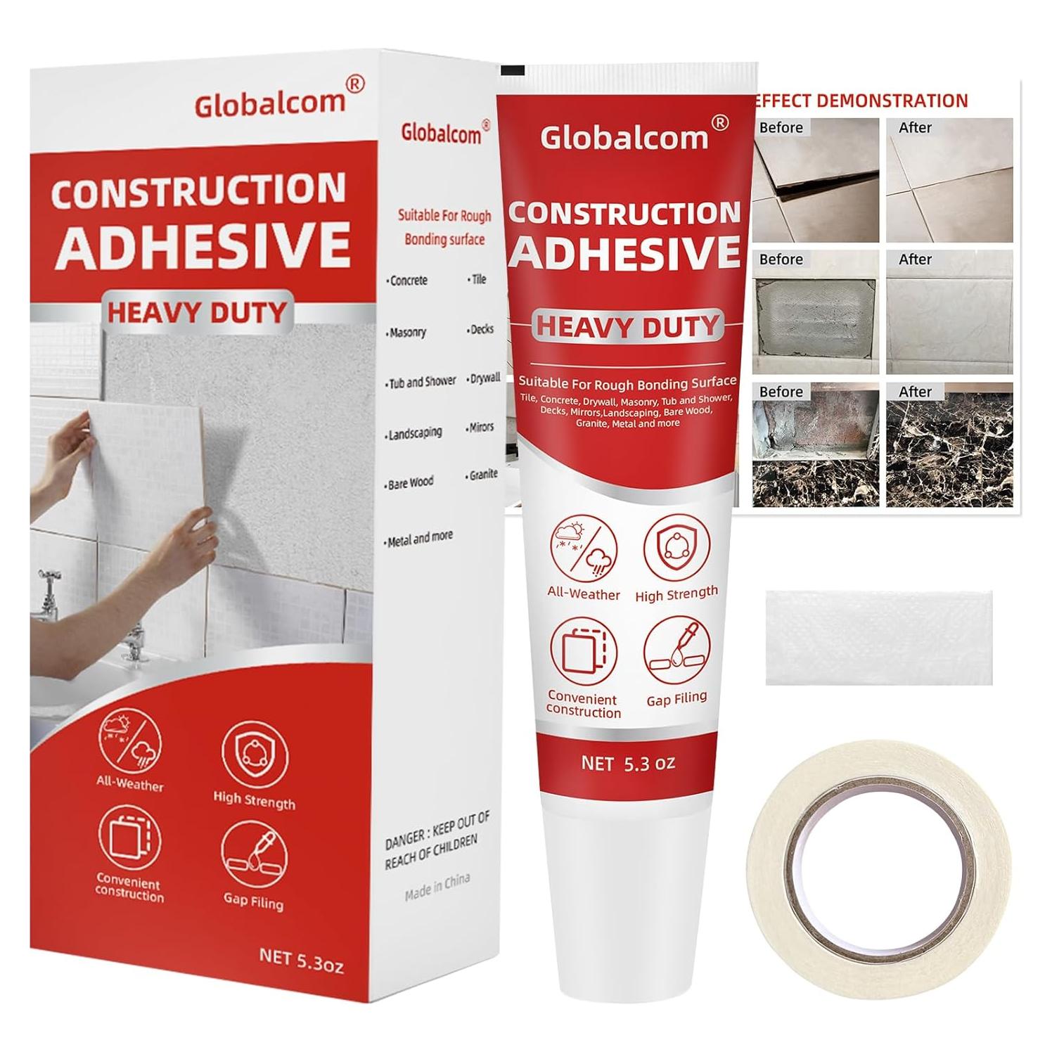 Adhesivo de Construcción Globalcom 150 g Resistente al Agua