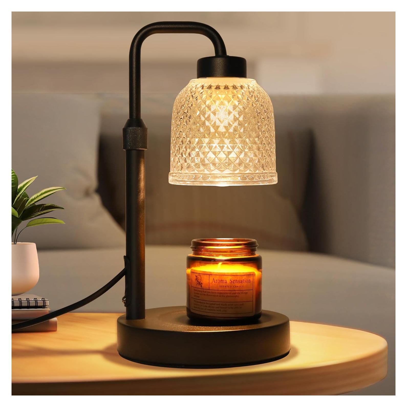 Lámpara Calentadora de Velas AIFEI con Temporizador y 2 Bombillas