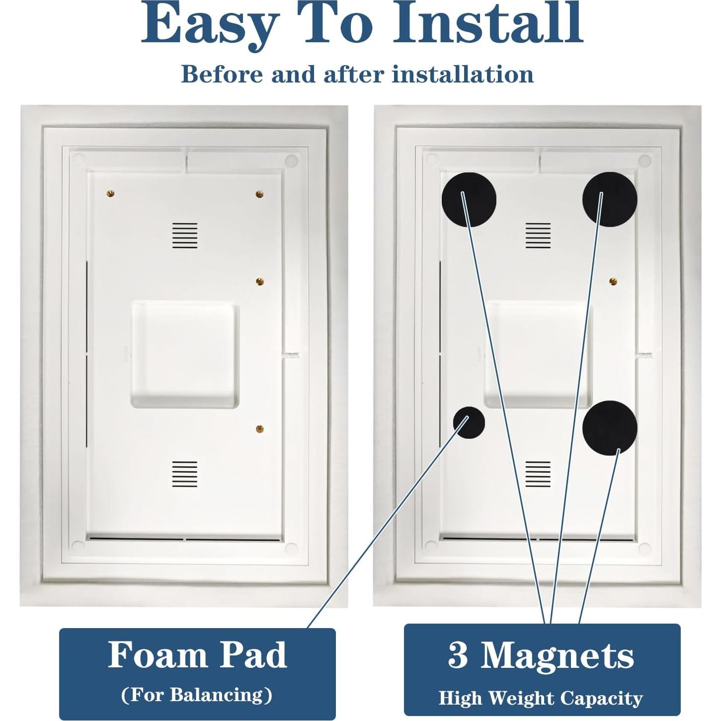 Soporte Magnético para Refrigerador NECANCE Calendario 15"