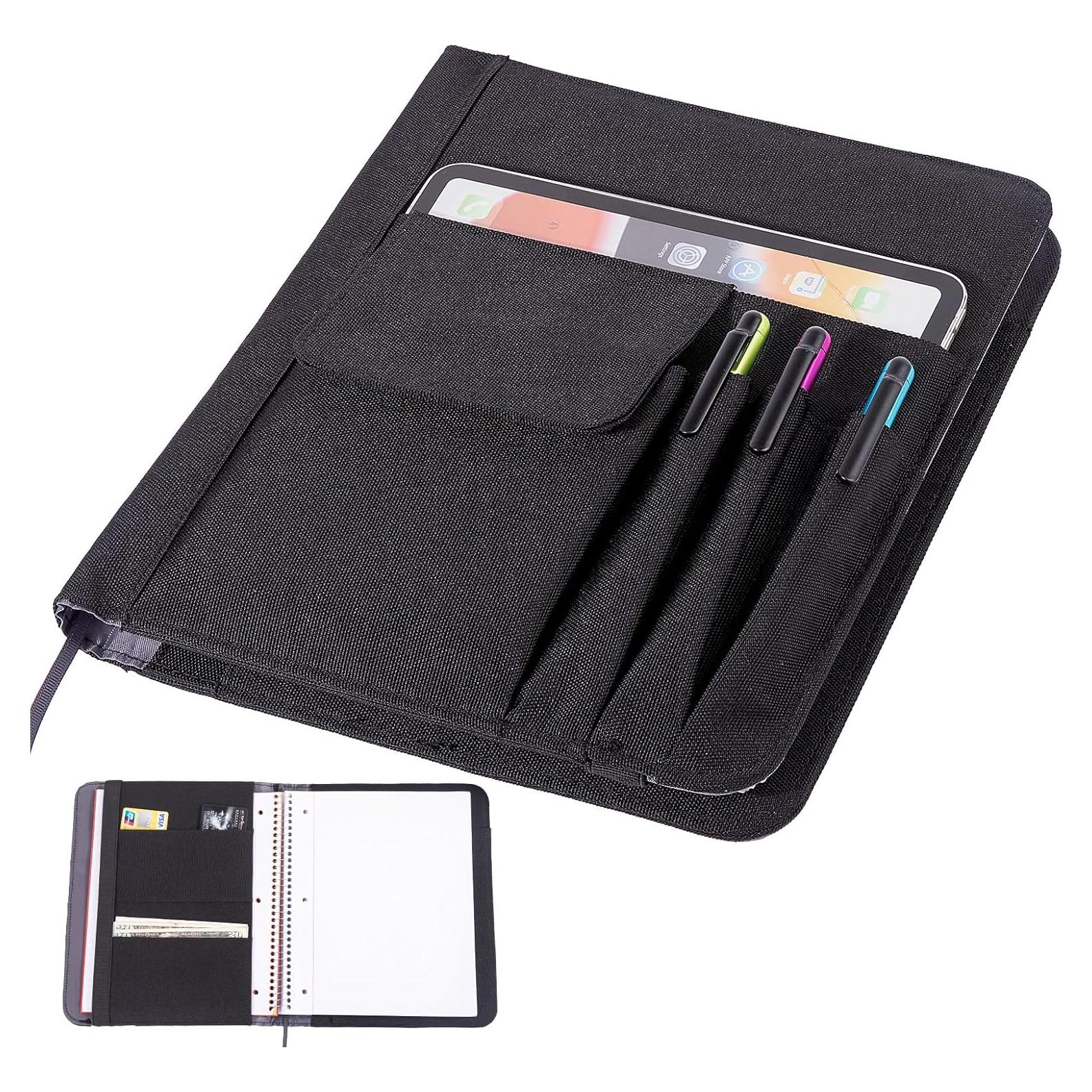 Cubierta de cuaderno APOFFICE L negra para Rocketbook y Five Star