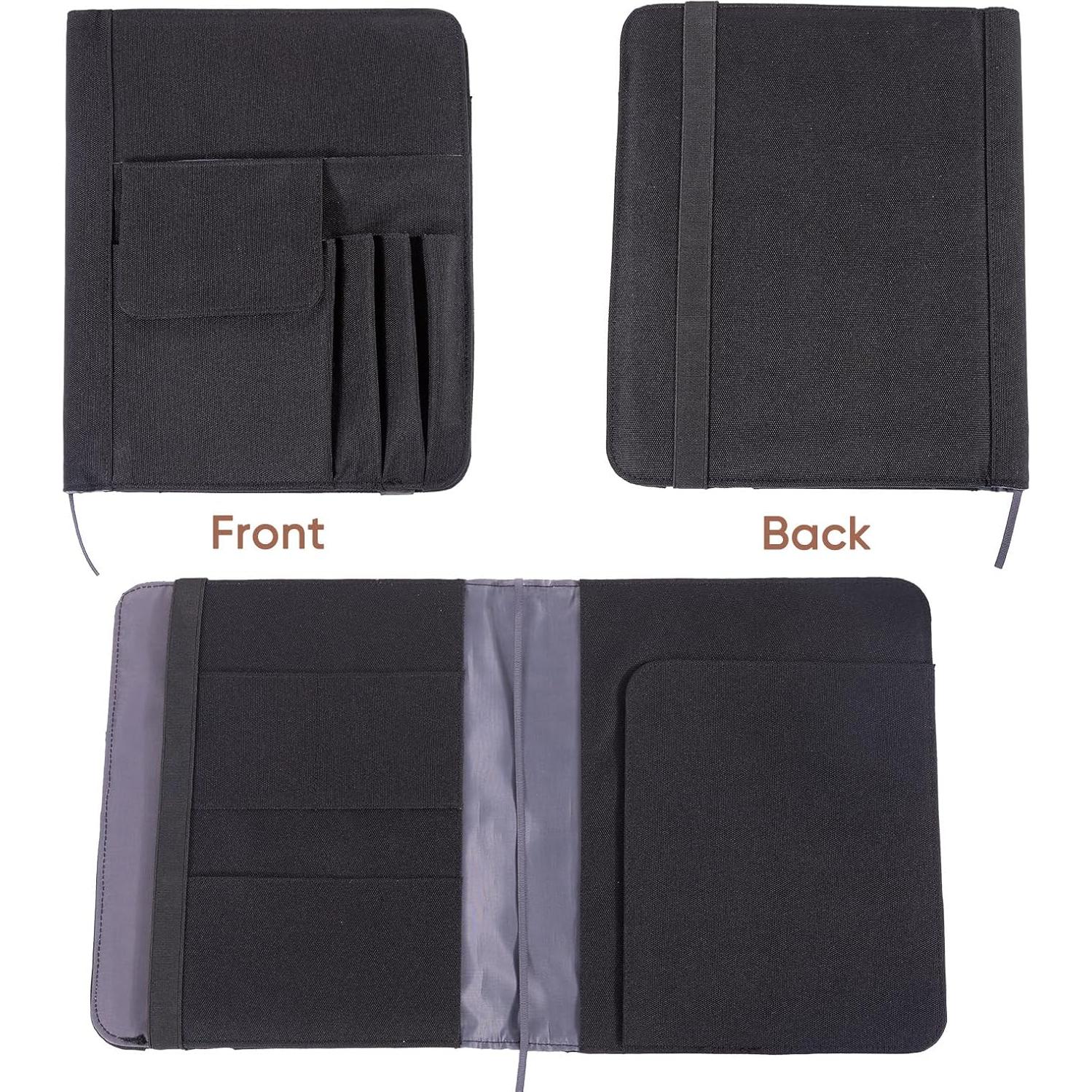 Cubierta de cuaderno APOFFICE L negra para Rocketbook y Five Star