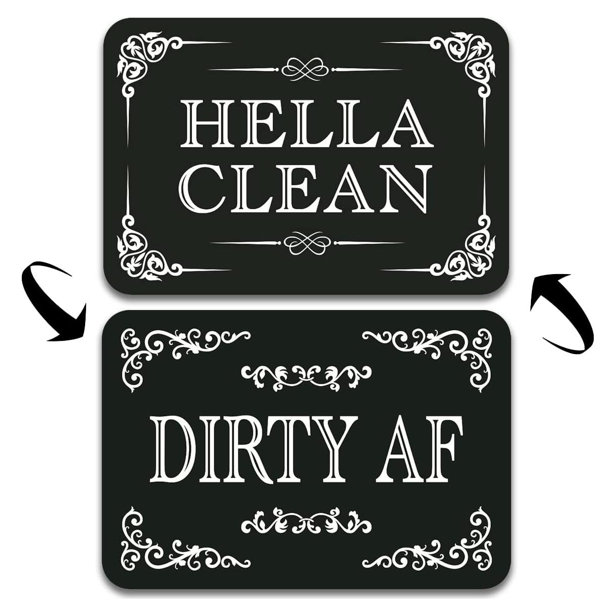 Imán Limpio Sucio para Lavavajillas QMMD - 8.89x5.84 cm