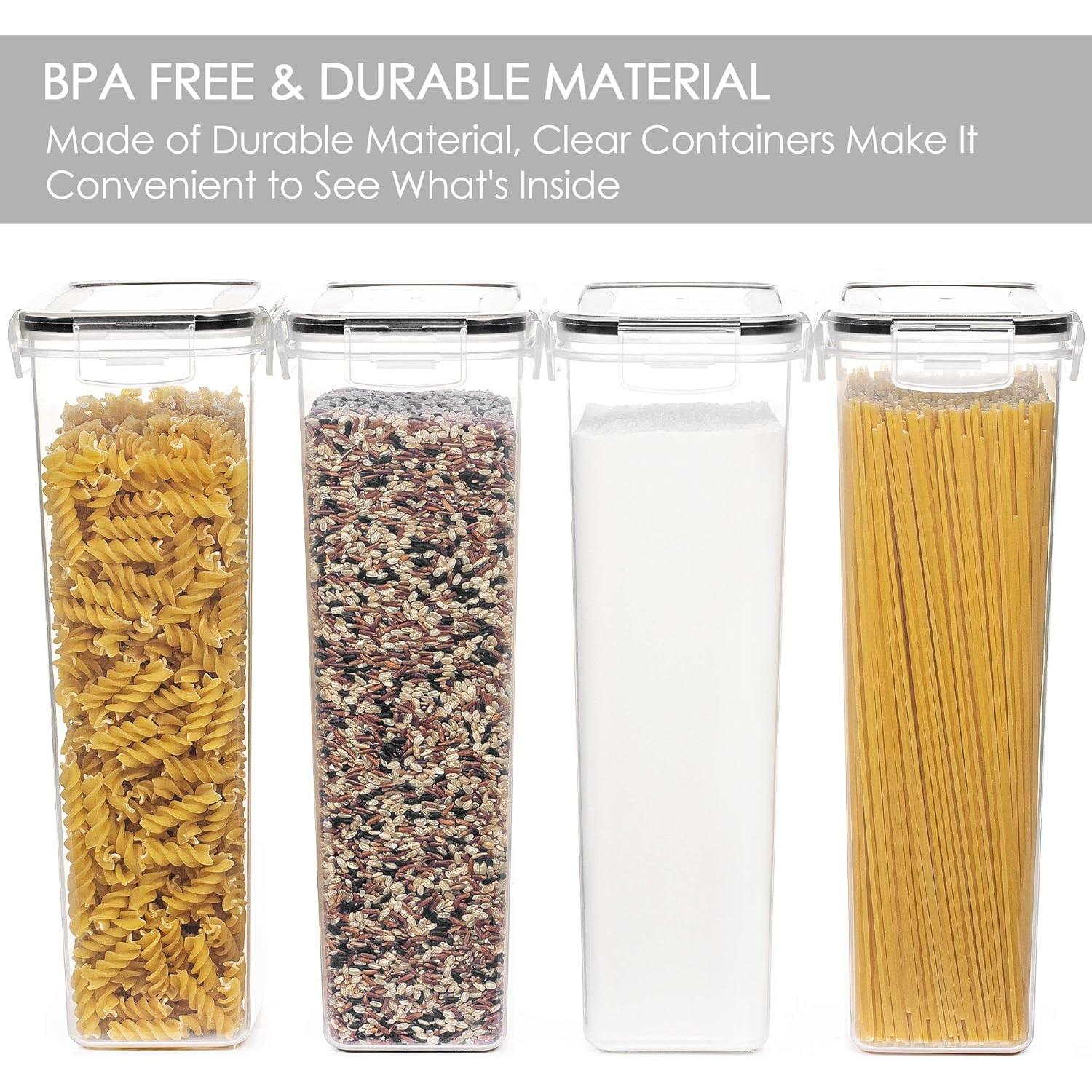 Contenedores de Almacenamiento Vtopmart 4 PCS 2.8L Herméticos