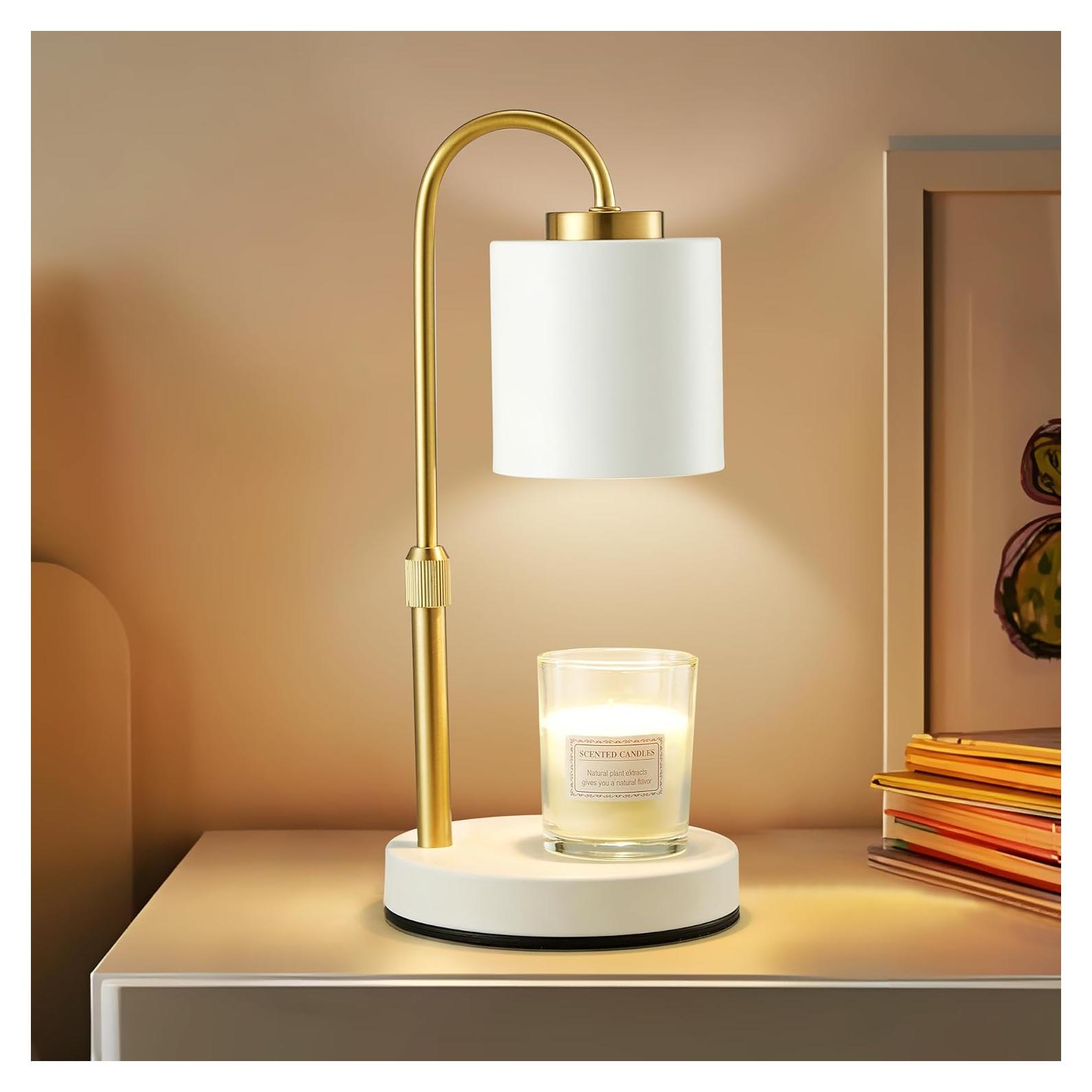 Lámpara Calentadora de Velas CASTLELIFE con Temporizador y Regulador