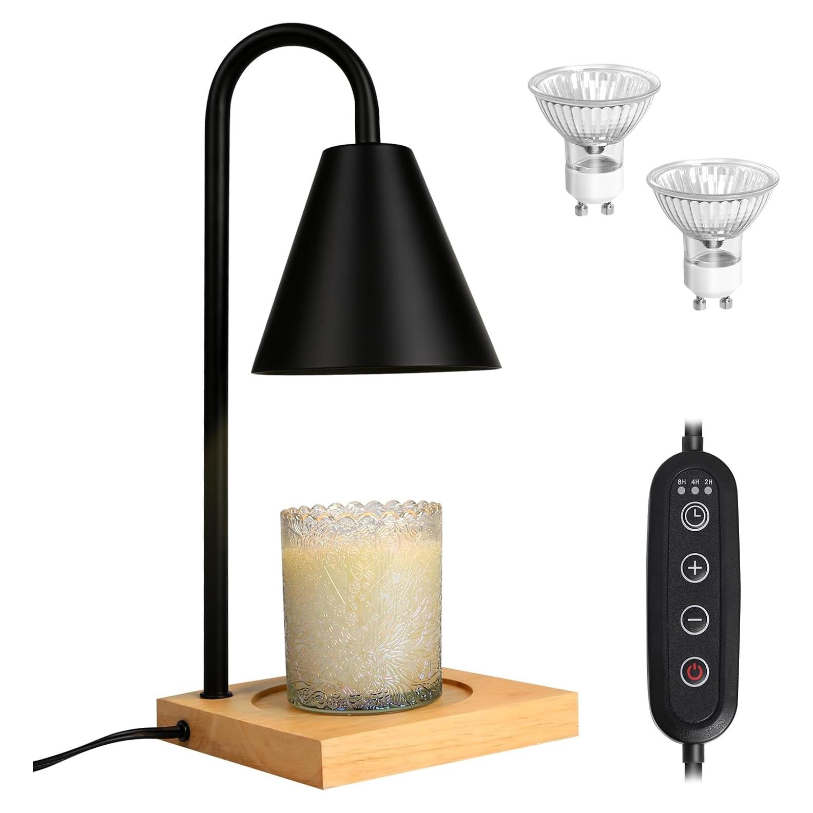 Lámpara Calentadora de Velas Erumpere con Temporizador 2H/4H/8H