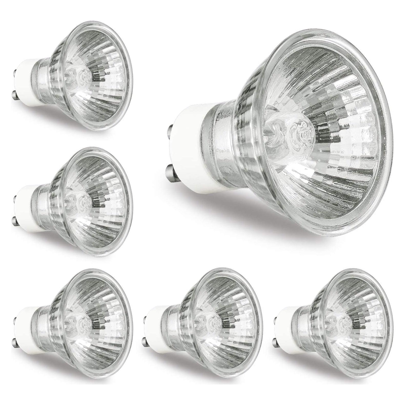 Bombilla Halógena GU10 Godonlif 50W 2700K Regulable Paquete 6