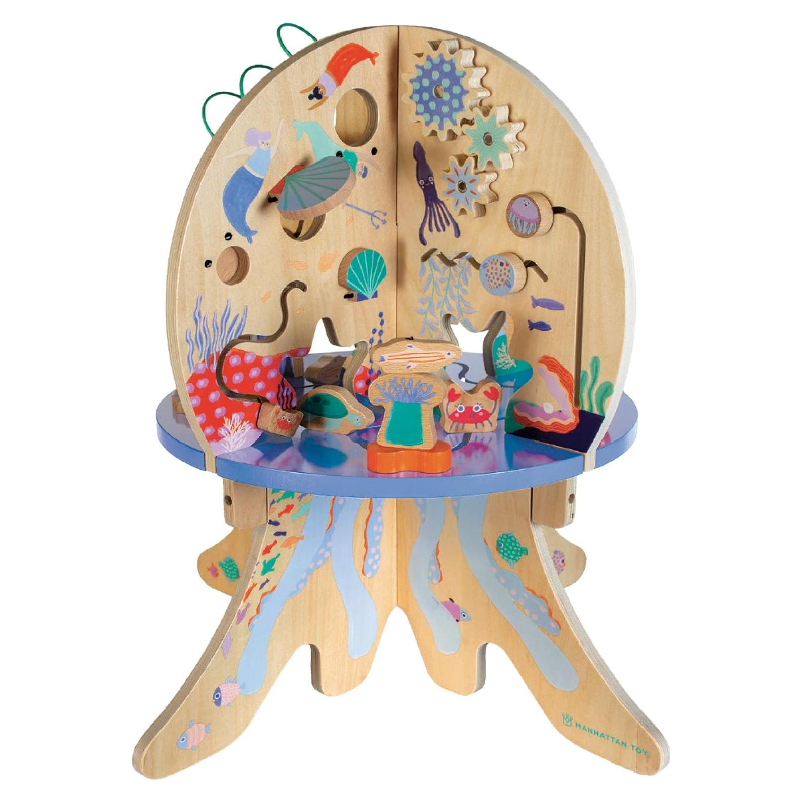 Centro de Actividades de Madera Manhattan Toy Aventura en el Mar