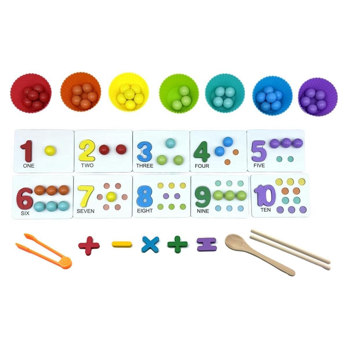 Juego de Motricidad Fina WECHARM KIDS Perlas 01 - Juguete Educativo