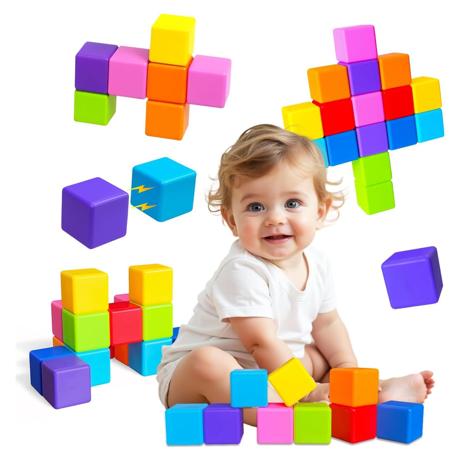 Bloques Magnéticos Grandes Pairez Toys 16PCS 4.2 cm 8 Colores