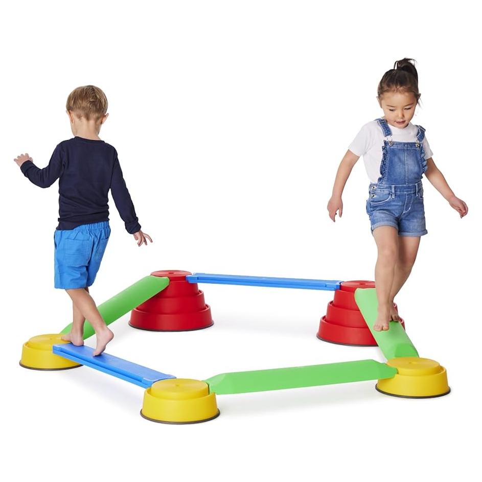 Set de 10 Piezas GONGE Construye N' Equilibrio para Principiantes