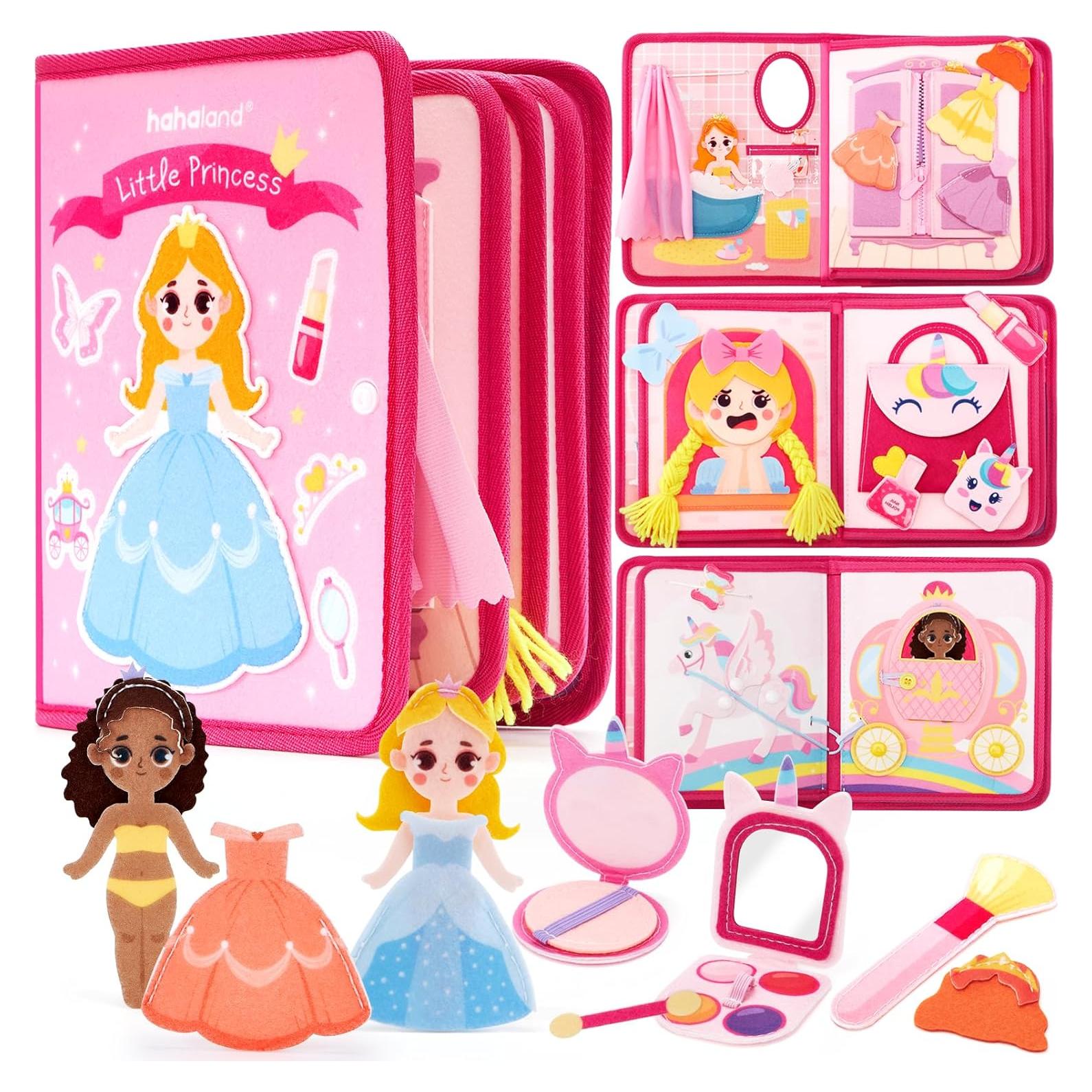 Tablero Ocupado Princesa Hahaland 3-5 Años - Juguete Montessori