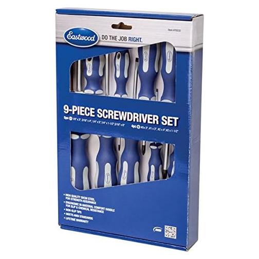 Juego de Destornilladores Magnéticos Ergonómicos Eastwood 9 Pzas