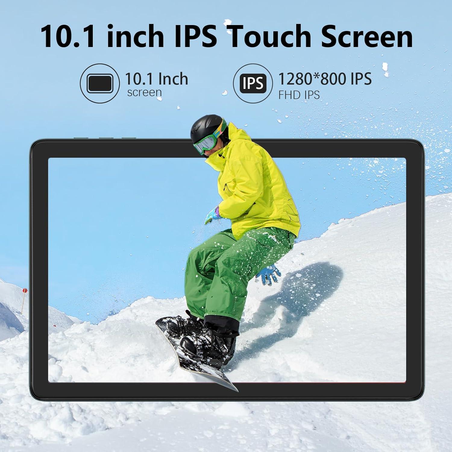 Tableta Android 10.1" xiskt A5502 8GB RAM 128GB Almacenamiento