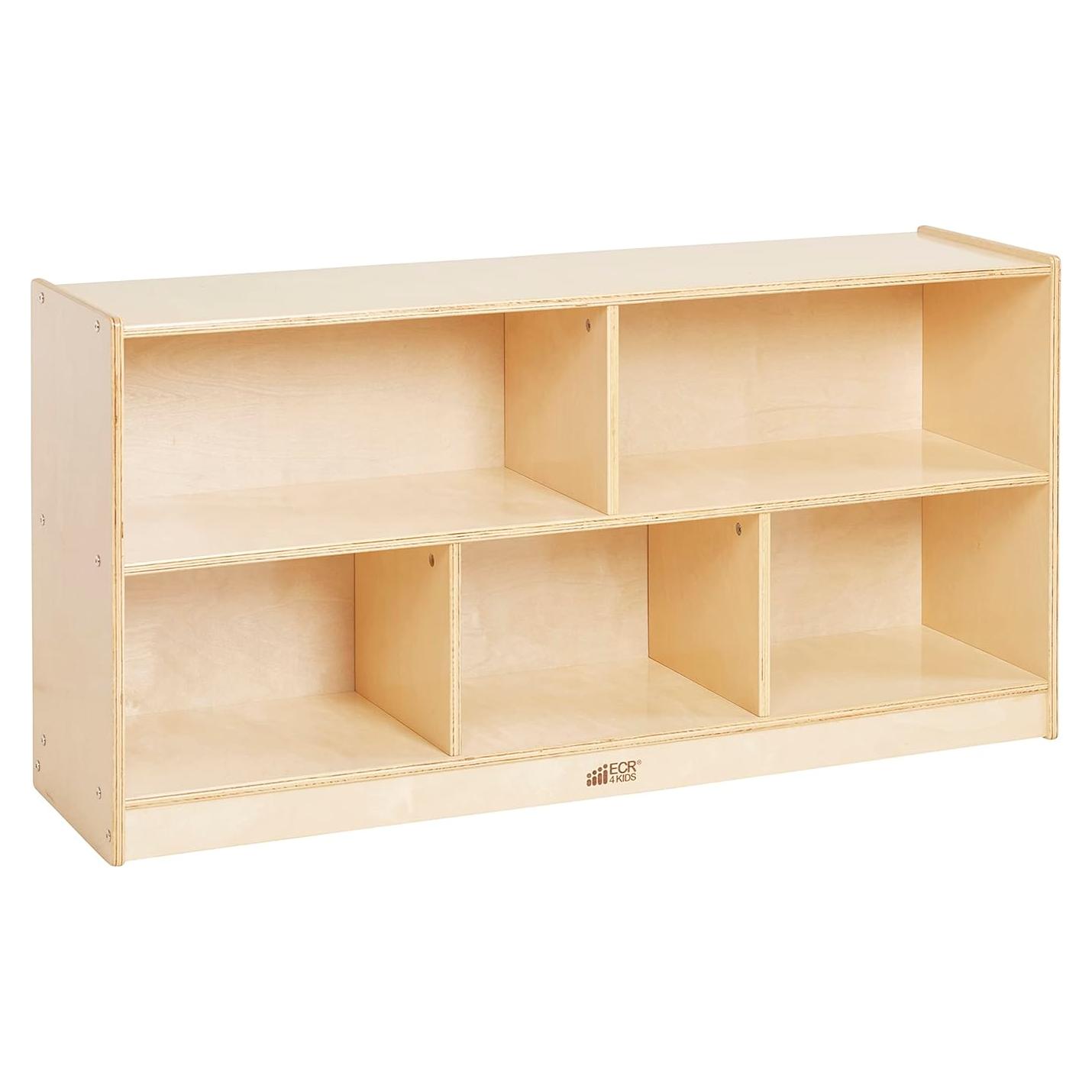 Gabinete de Almacenamiento Móvil ECR4Kids 5 Compartimentos 122cm