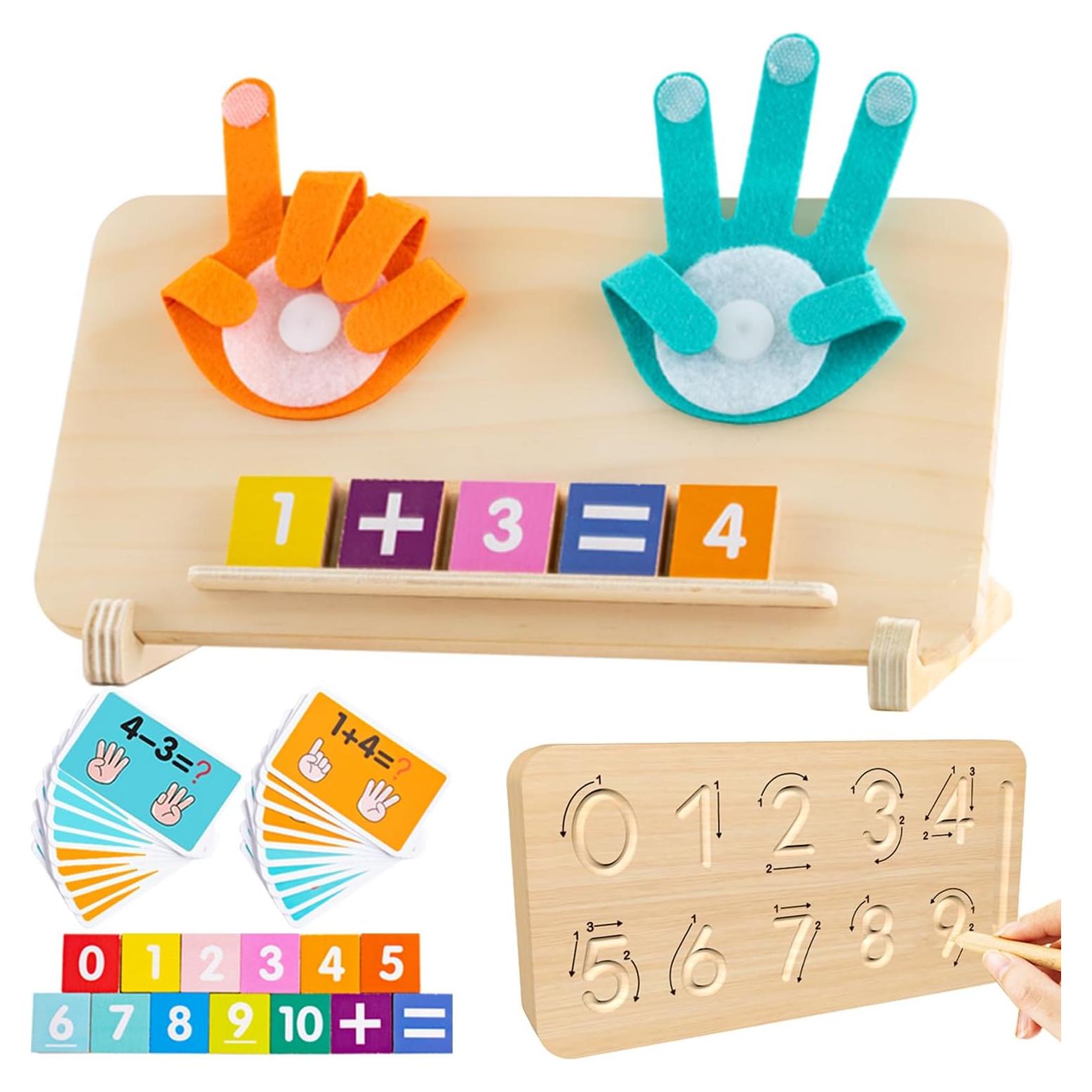 Juguetes Montessori HONGID para Niños 3-5 Años Matemáticas