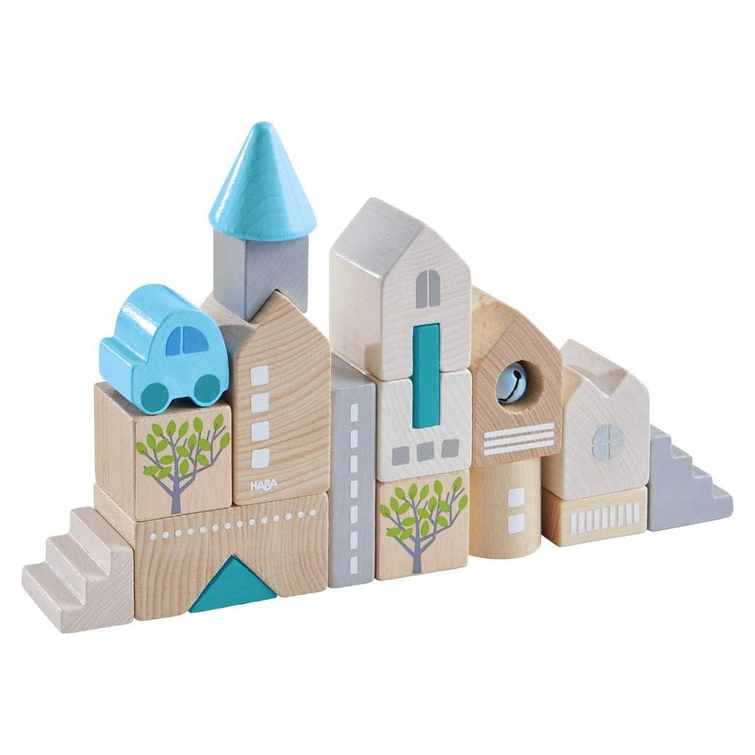 Bloques de Construcción de Madera HABA Set 18 Piezas 0.86 kg