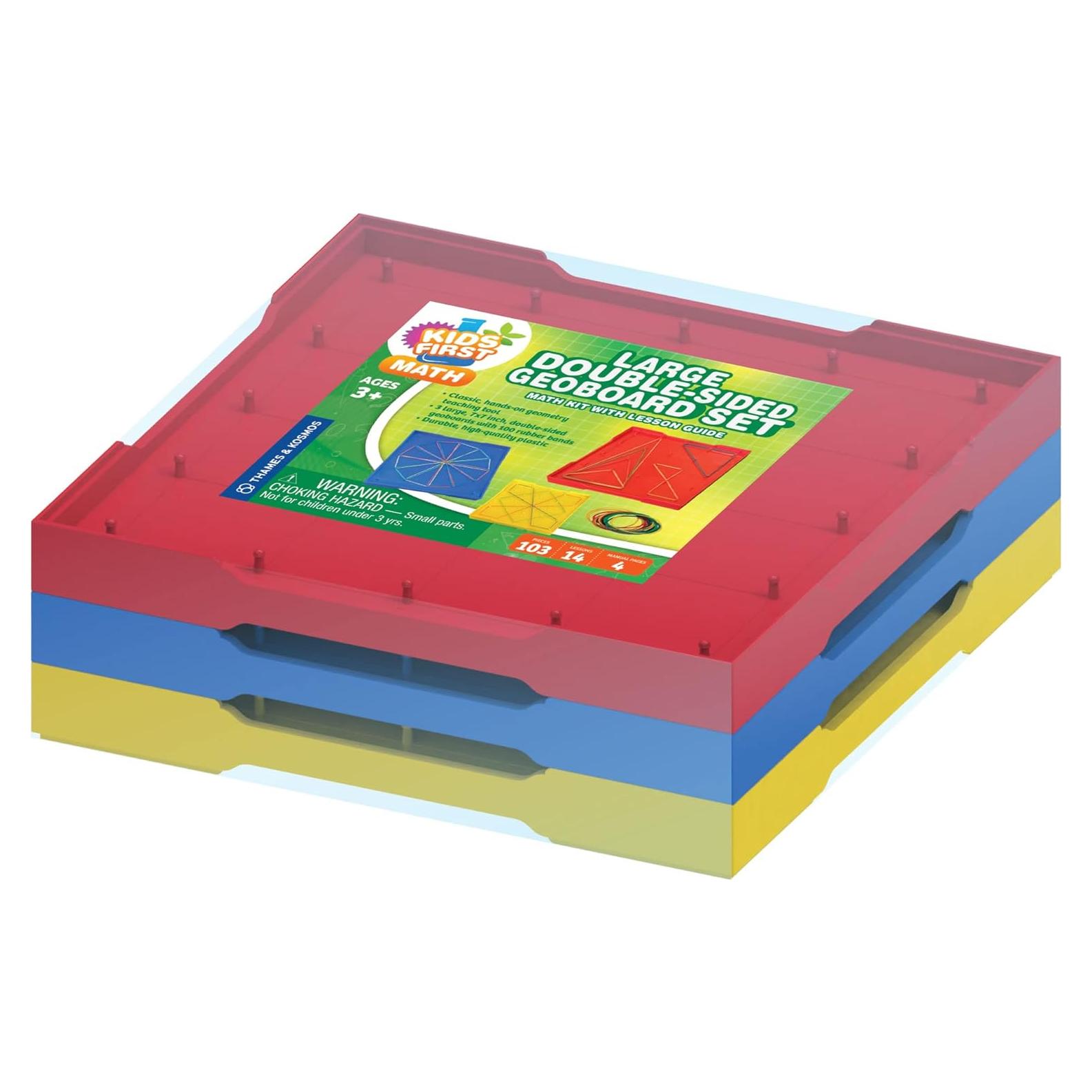 Tableros Geométricos Doble Cara Thames & Kosmos 3 Piezas 17.78 cm