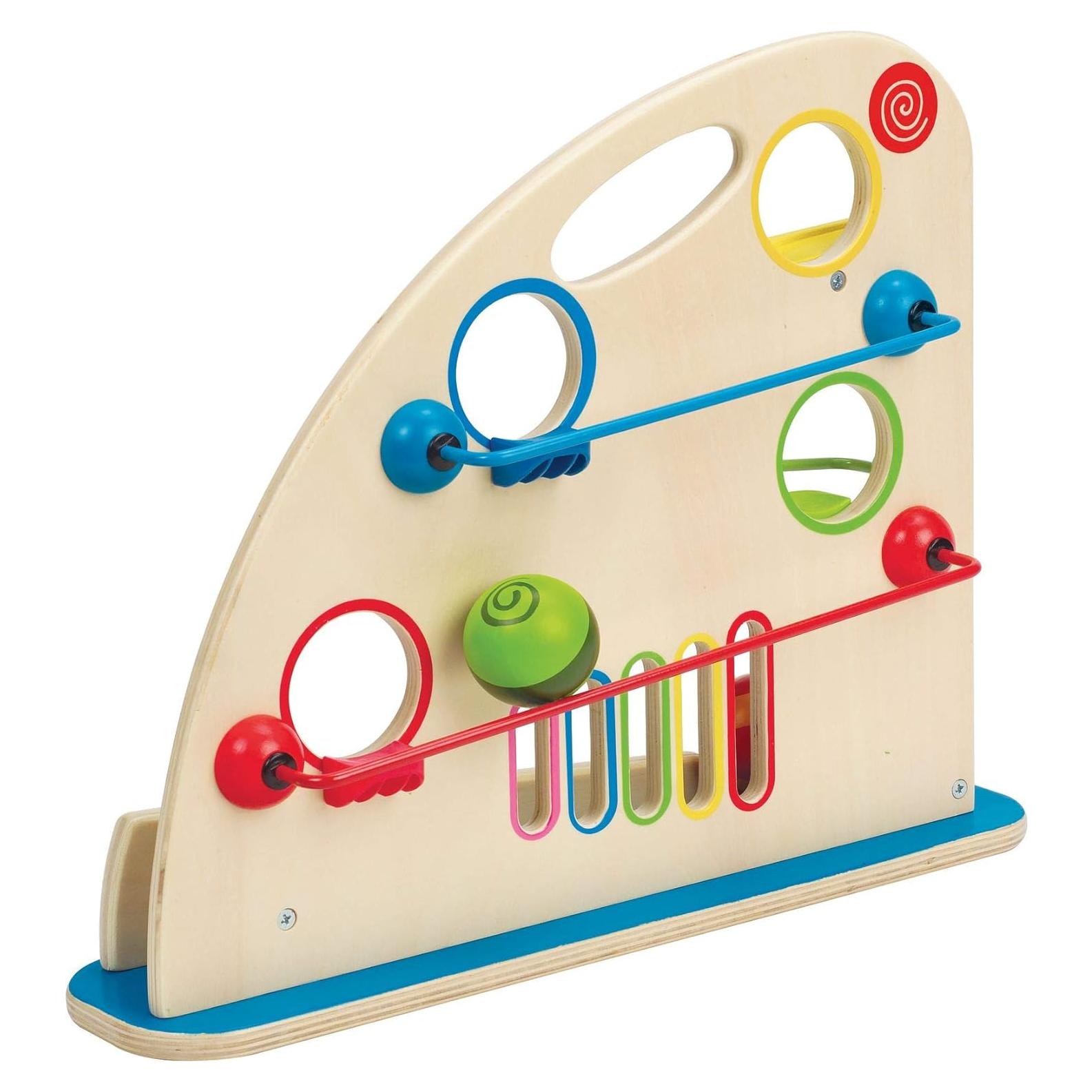 Juguete de Carreras de Canicas Hape Roller Derby - 42x10cm