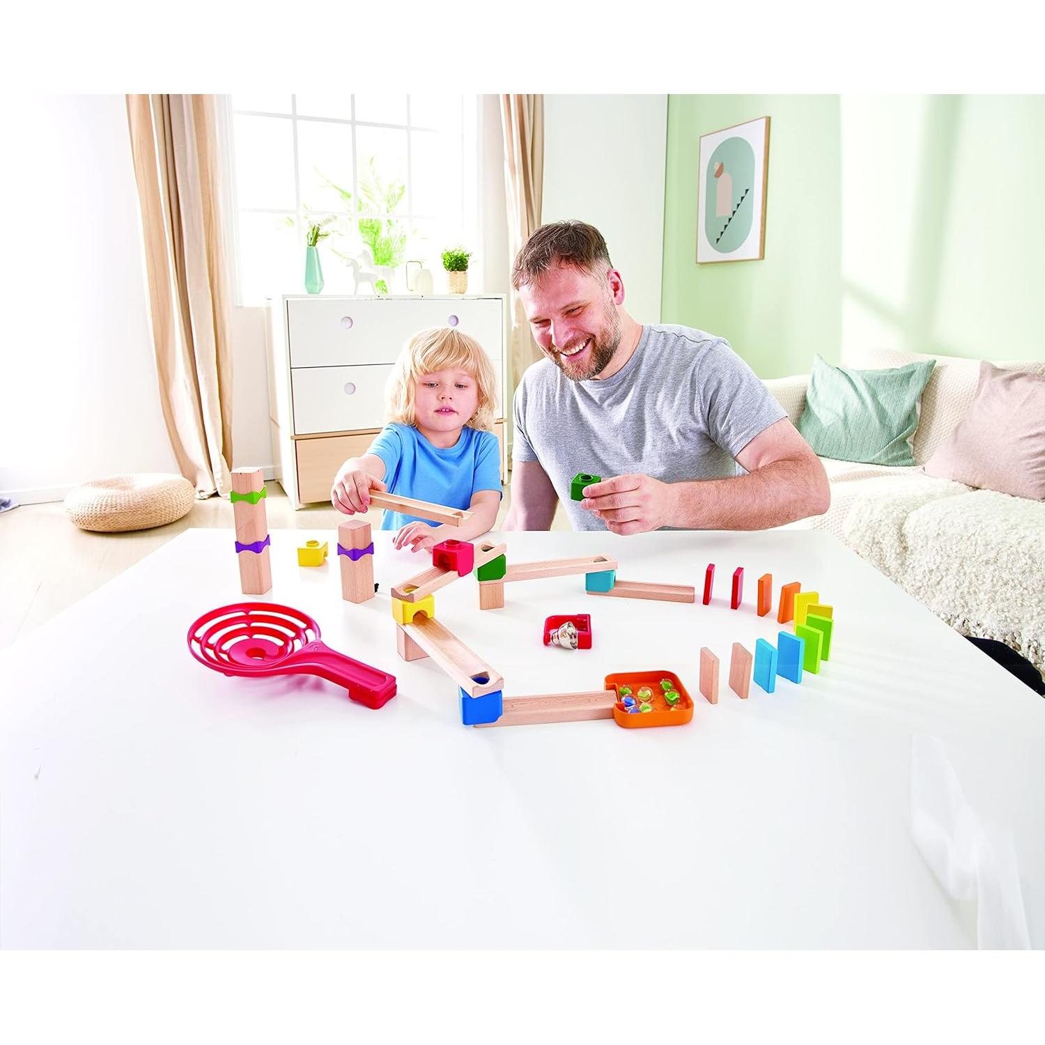 Set de Pista de Canicas Hape Crazy Rollers E1102 - 35x24 cm