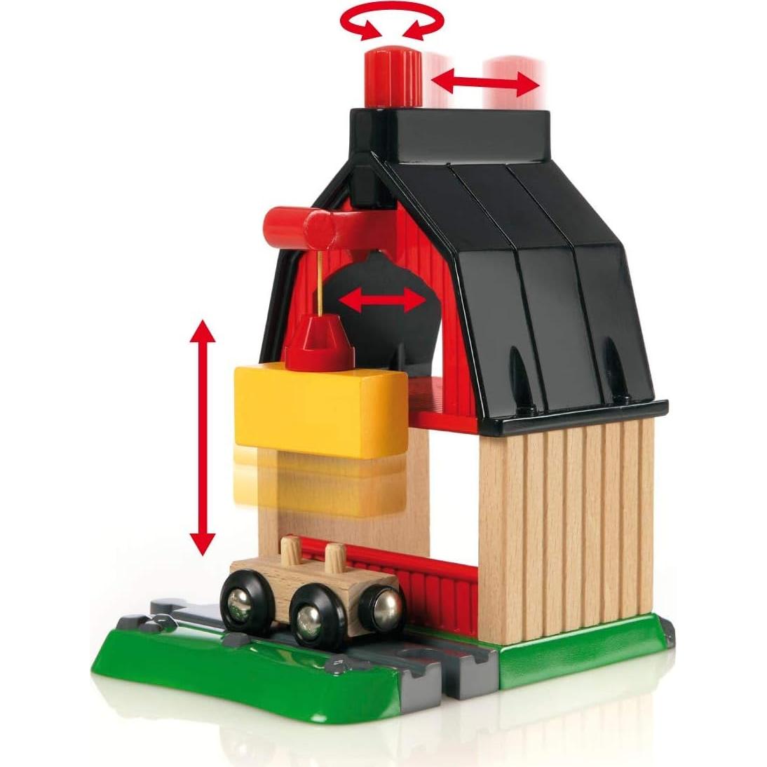 Conjunto de Ferrocarril de Granja BRIO 33719 - 20 Piezas