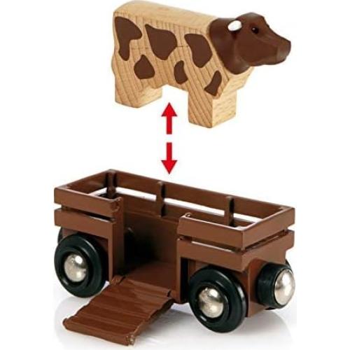 Conjunto de Ferrocarril de Granja BRIO 33719 - 20 Piezas