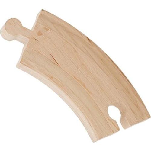 Juego de Pistas de Tren de Madera Right Track 52 Piezas