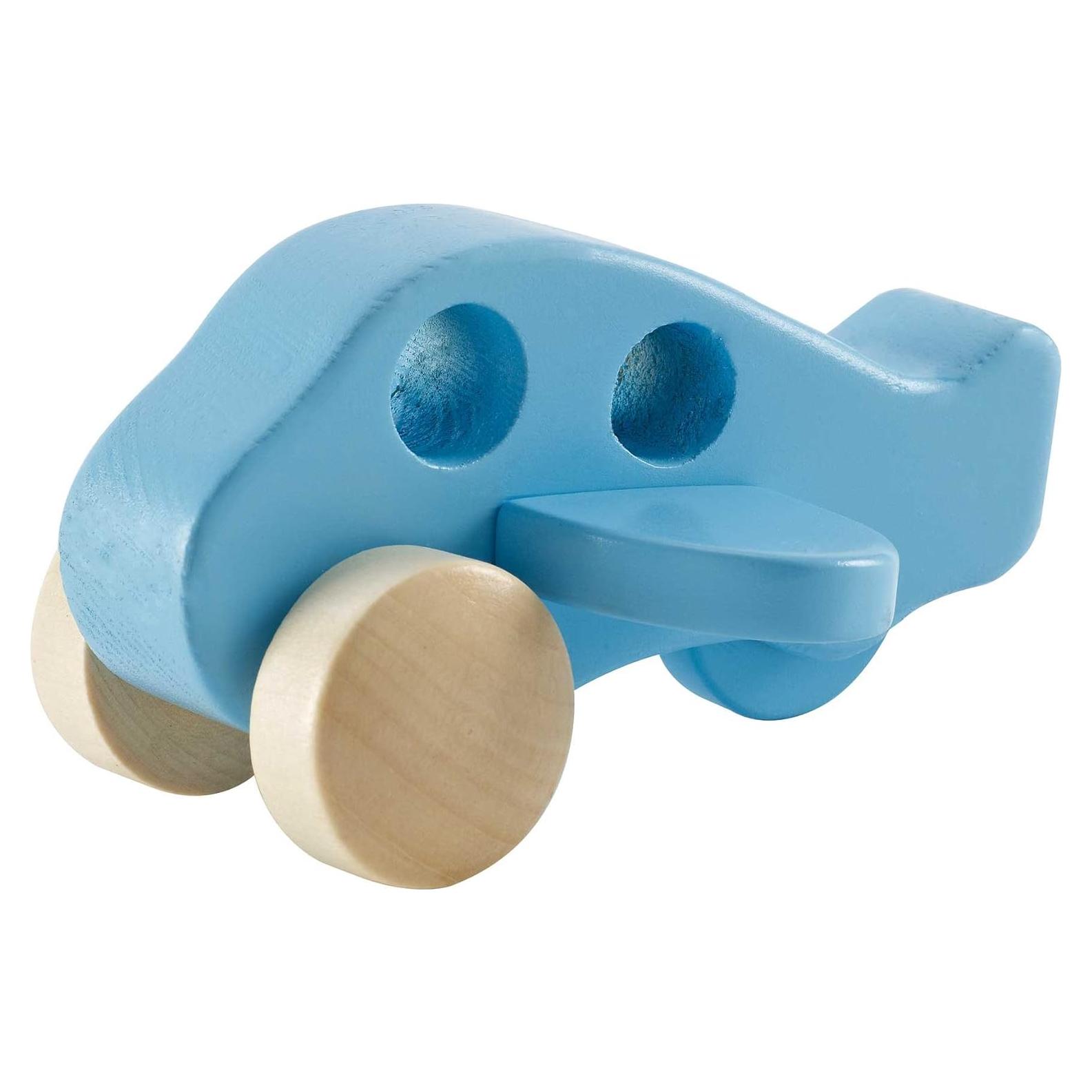 Avión Mini de Madera Hape - Juguete Educativo 31.75cm