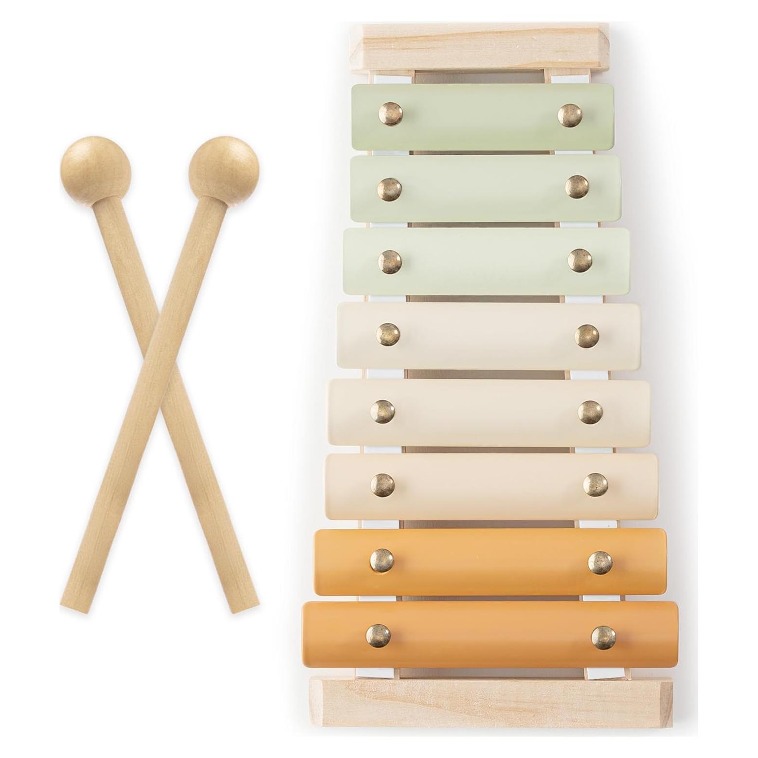 Xilófono Comfy Cubs para Niños - Instrumento Musical Colorido